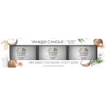 Yankee Candle Coconut Beach 3 x 37 g – Zboží Dáma