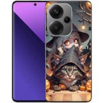 mmCase Gelové Xiaomi Redmi Note 13 Pro+ 5G - čarodějnice s kočkou – Zboží Mobilmania