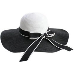 Art of Polo Dámský černobílý letní klobouk cz16113.3