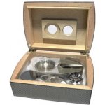 Humidor SET Carbon Glass – Hledejceny.cz