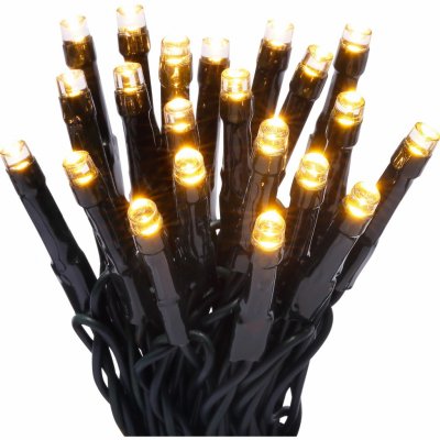 VLC LED světelný řetěz 160x LED teplá bílá IP44 transparentní 8,05 m – Hledejceny.cz