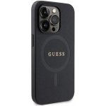 Pouzdro Guess PU Saffiano MagSafe iPhone 15 Pro Max černé – Zboží Živě