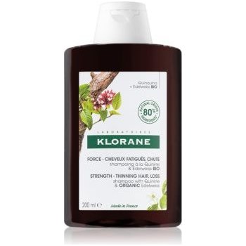 Klorane Shampoo chinin a BIO protěž alpská 200 ml