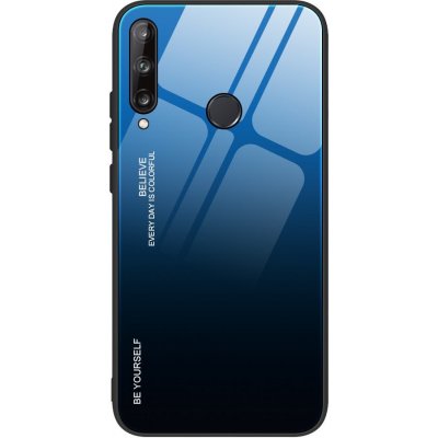 Pouzdro IZMAEL Gradient Glass Huawei P40 Lite E černé – Zboží Mobilmania