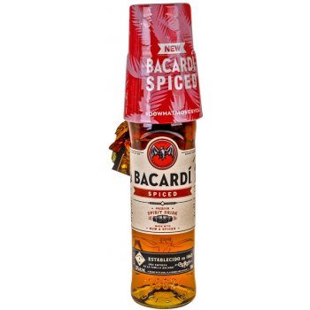 Bacardi Spiced 35% 0,7 l (holá láhev)