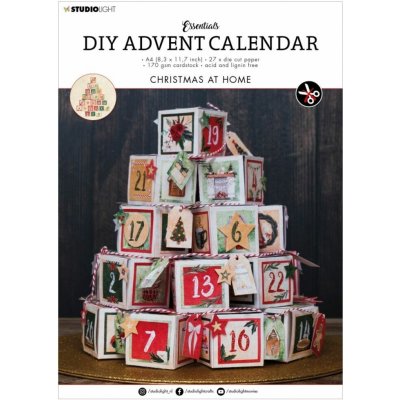 DIY Adventní kalendář Studio Light A4 27 l. Vánoce doma – Sleviste.cz