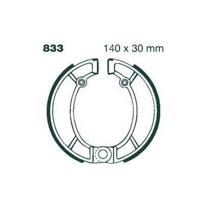EBC 833 brzdové pakny čelisti na motorku – Sleviste.cz