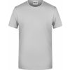 Pánské Tričko James & Nicholson Základní tričko Basic T světlá šedé