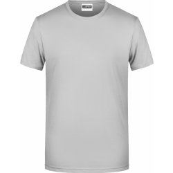 James & Nicholson Základní tričko Basic T světlá šedé