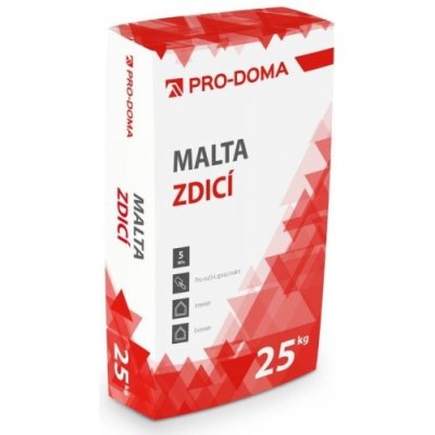 Malta zdicí PRO-DOMA 5 MPa – 25 kg – HobbyKompas.cz
