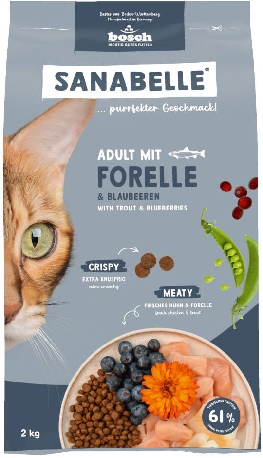 SANABELLE Adult Pstruh pro dospělé kočky 2 kg