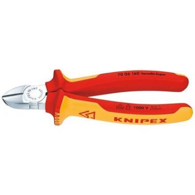KNIPEX kleště štípací boční 160mm VDE 7006160 – Zboží Mobilmania