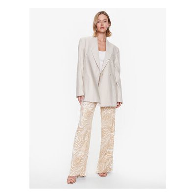 Calvin Klein sako Linen Tailored K20K205225 Béžová