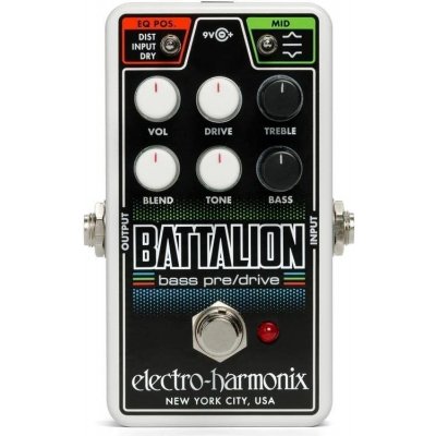 Electro Harmonix Nano Battalion Bass Preamp & Overdrive – Hledejceny.cz