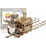 WOODEN CITY 3D puzzle Tramvaj s kolejemi 273 ks – Hledejceny.cz