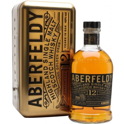 Aberfeldy The Golden Dram 12y 40% 0,7 l (tuba)