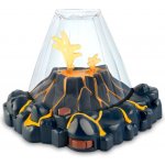 Aqua Dragons Volcano Rudí Vodní dráčci v sopečném akváriu s LED osvětlením – Zbozi.Blesk.cz
