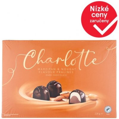 Charlotte bonbóny s náplní s nugátovou a marcipánovou a příchutí 228 g