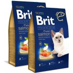 Brit Premium Cat Adult Salmon New 2 x 8 kg – Hledejceny.cz