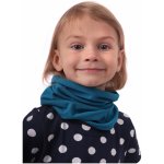 Jožánek Dětský nákrčník tunel na krk tmavý tyrkys – Zboží Mobilmania