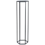 DekorStyle Stojan na květiny Loftstyle III 100 cm černý – Zboží Dáma