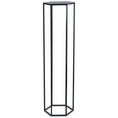 DekorStyle Stojan na květiny Loftstyle III 100 cm černý – Zboží Dáma