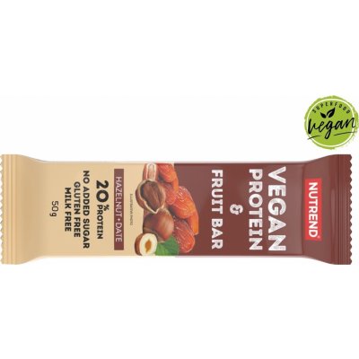 NUTREND Vegan Protein Fruit Bar 50 g – Hledejceny.cz