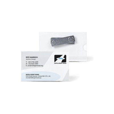 Tarifold jmenovka magnetická, 40 x 79 mm, transparentní – Zboží Dáma