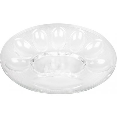 Altom Skleněný oválný talíř na vejce 26 x 19 cm – HobbyKompas.cz