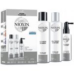 Nioxin System 3 Cleanser šampon 150 ml + System 3 Cleanser šampon 150 ml + System 3 Scalp Revitaliser kondicionér 50 ml System 3 Scalp Treatment Pro jemné a chemicky neošetřené vlasy dárková sada – Zboží Dáma