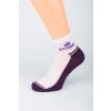 Gapo dámské kotníkové ponožky EXTREME BÍLÁ 1. 2. 5 ks MIX pastelové