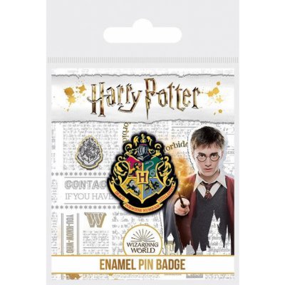 Smaltovaný odznak Harry Potter - Bradavice - EPEE – Zboží Mobilmania