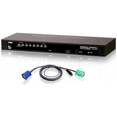 Aten CS-1308A KVM switch USB&PS2 8PC, OSD, 19" – Zbozi.Blesk.cz