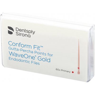 Dentsply Sirona WaveOne® Gold Conform Fit Gutaperčové Čepy Primary 60 ks – Hledejceny.cz