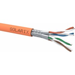 Solarix SXKD-7-SSTP-LSOH CAT7 SSTP LSOH drát, 500m