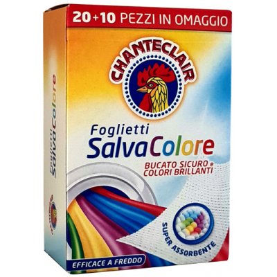 Chante Clair Foglietti Salva Colore Ubrousky proti zabarvení prádla 30 ks – Zboží Mobilmania