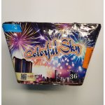 STV GROUP Ohňostroj Colorful Sky baterie 36 ran V STV08