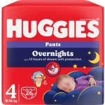 Huggies Overnights Pants 4 26 ks – Hledejceny.cz