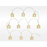Retlux RXL 268 Girlanda s dřevěnými domečky 10 LED – Hledejceny.cz