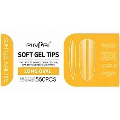 PinPai Gelové tipy Long oval 550 ks – Sleviste.cz