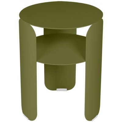 Fermob Bebop 35 cm - odstín pesto kovový zahradní odkládací stolek Zelený – Hledejceny.cz