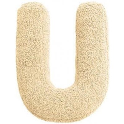 Mealini plyšové písmeno Wollweiss U – Hledejceny.cz