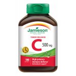 Jamieson Vitamín C 500 mg s postupným uvolňováním 120 tablet – Hledejceny.cz