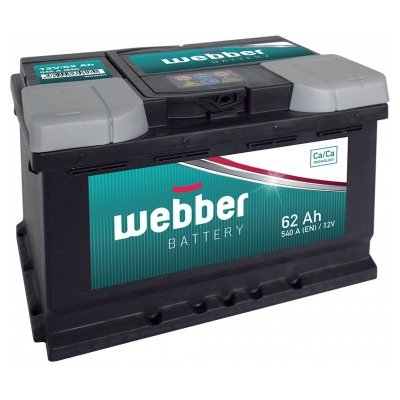 Webber 12V 62Ah 540A WA0620 – Zboží Mobilmania