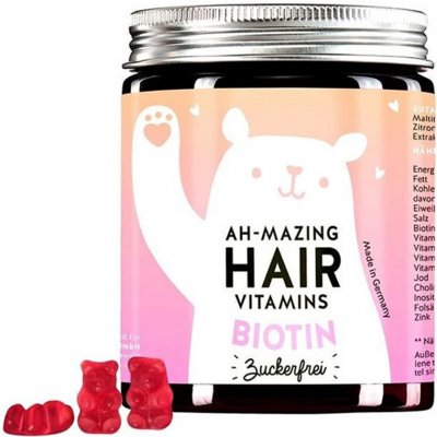 Bears with Benefits Ah-mazing Hair Vitamin Biotin 45 ks – Zbozi.Blesk.cz