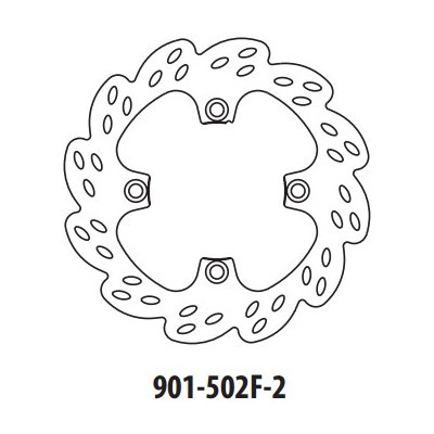 Brzdový kotouč GOLDFREN 901-502F-2 přední 240 mm – Sleviste.cz