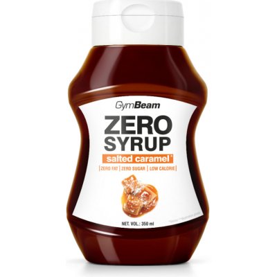 GymBeam Bezkalorický sirup slaný karamel 350 ml – Zboží Dáma