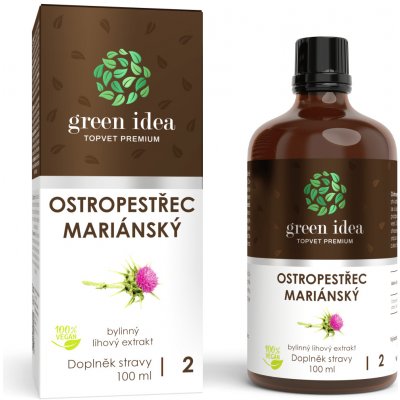 Green idea Ostropestřec tinktura 50 ml – Hledejceny.cz
