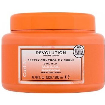 Revolution Haircare My Curls 3+4 Deeply Control My Curl stylingové želé pro kudrnaté vlasy 200 ml