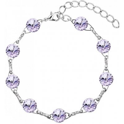 Swarovski Elements Rivoli rhodiovaný fialový 33111.1 Violet fialová velmi světlá lila – Sleviste.cz